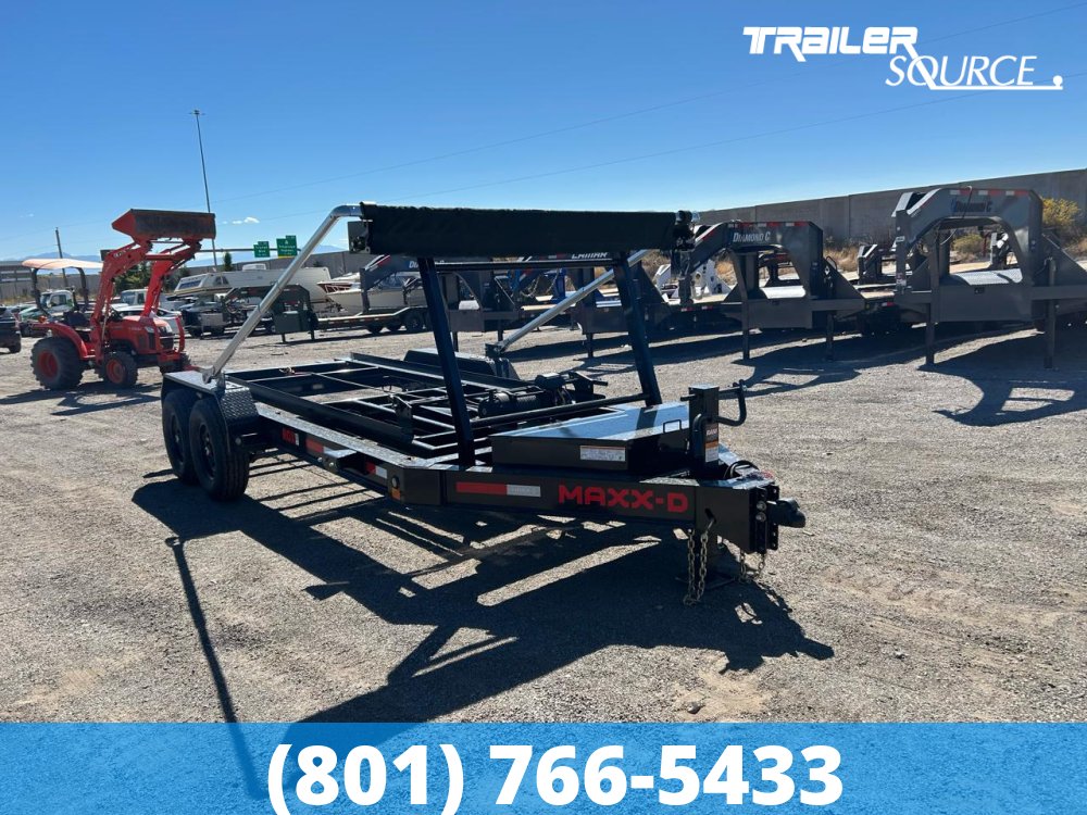 7x14 Maxx-D ROX Bumper Pull Roll Off Trailer 14K