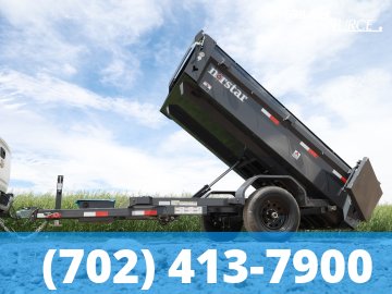 5x10 Norstar Iron Bull DCB 18" Sides 5K Dump Trailer