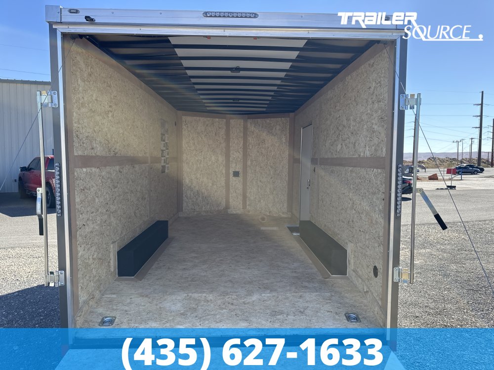 8.5x16 Haulmark Transport 7'6" Interior 12K Tandem Axle Enclosed Cargo