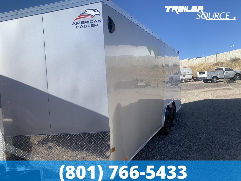 8.5x20 American Hauler Night Hawk 7'0" 10K Tandem Axle Enclosed Cargo