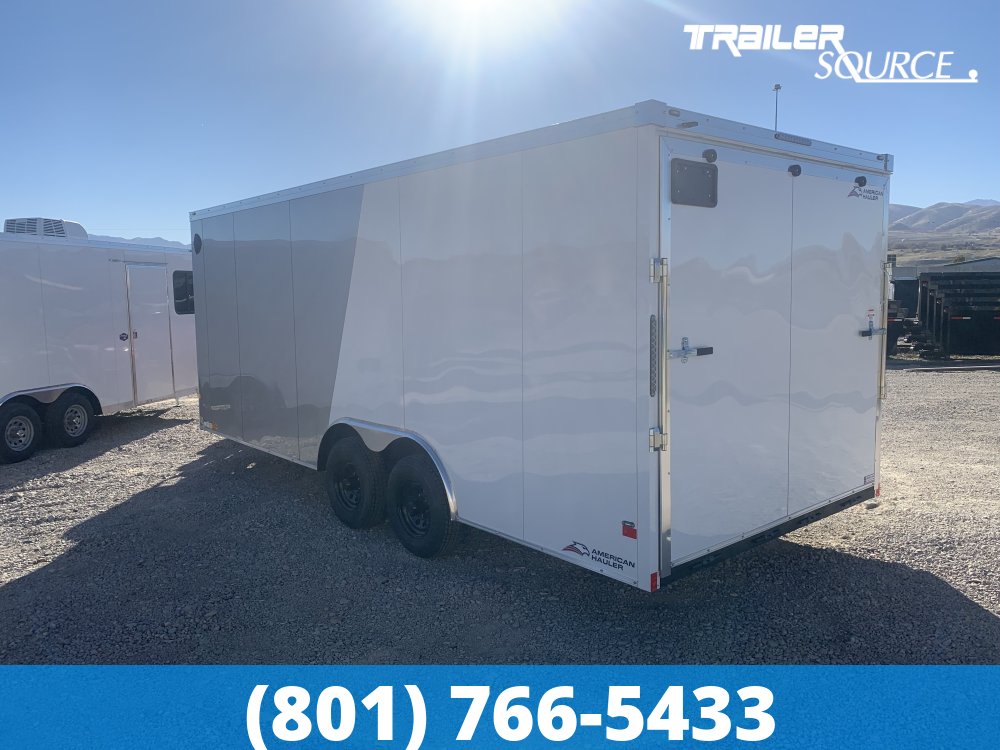 8.5x20 American Hauler Night Hawk 7'0" 10K Tandem Axle Enclosed Cargo