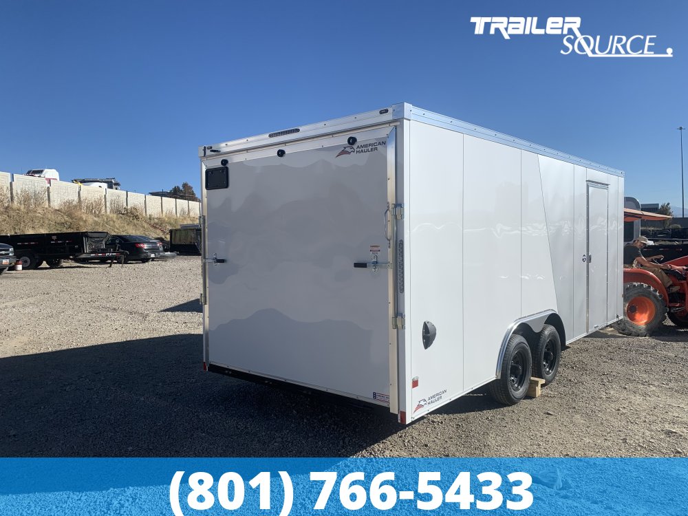 8.5x20 American Hauler Night Hawk 7'0" 10K Tandem Axle Enclosed Cargo