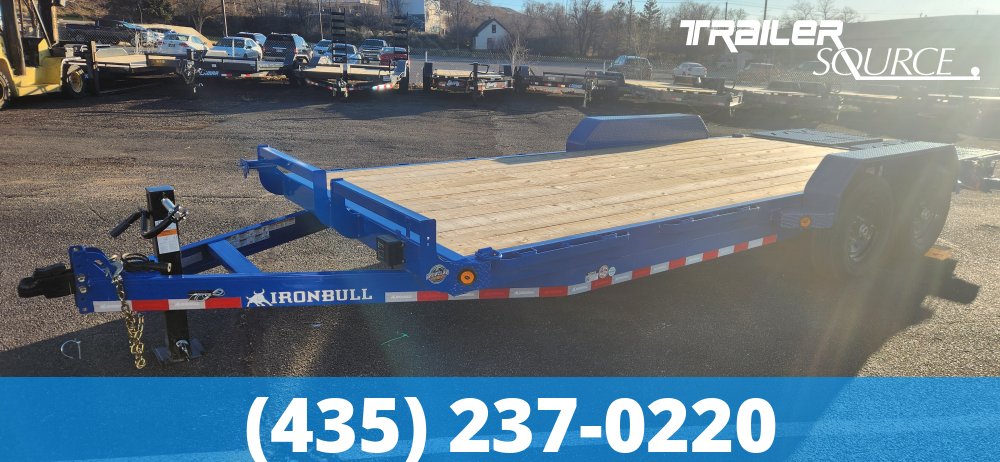 7x20 Iron Bull ETB Flatbed Car Hauler