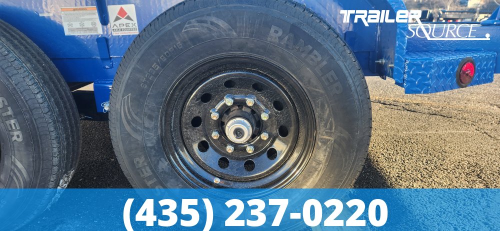 7x20 Iron Bull ETB Flatbed Car Hauler