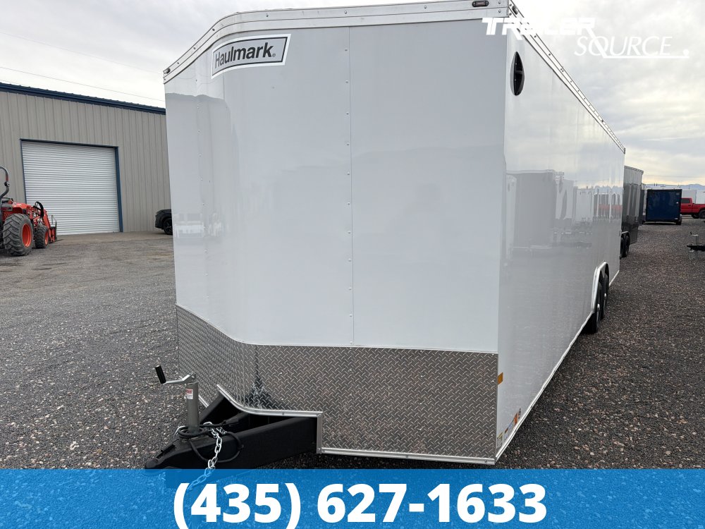 8.5x28 Haulmark Transport 7'0" Interior 10K Tandem Axle Enclosed Cargo