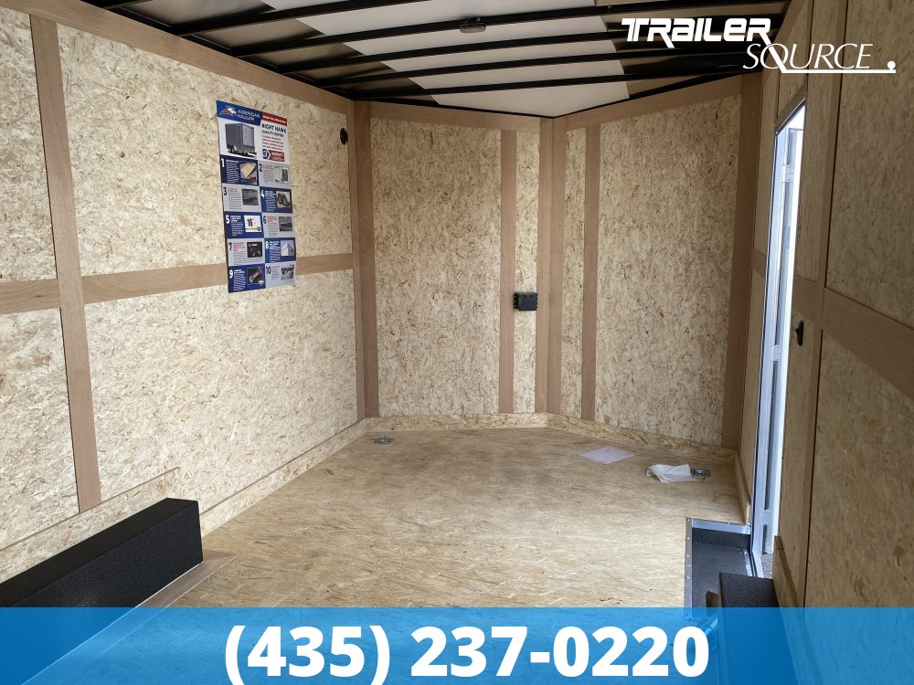 8.5x16 American Hauler Night Hawk 7'6" 10K Tandem Axle Enclosed Cargo