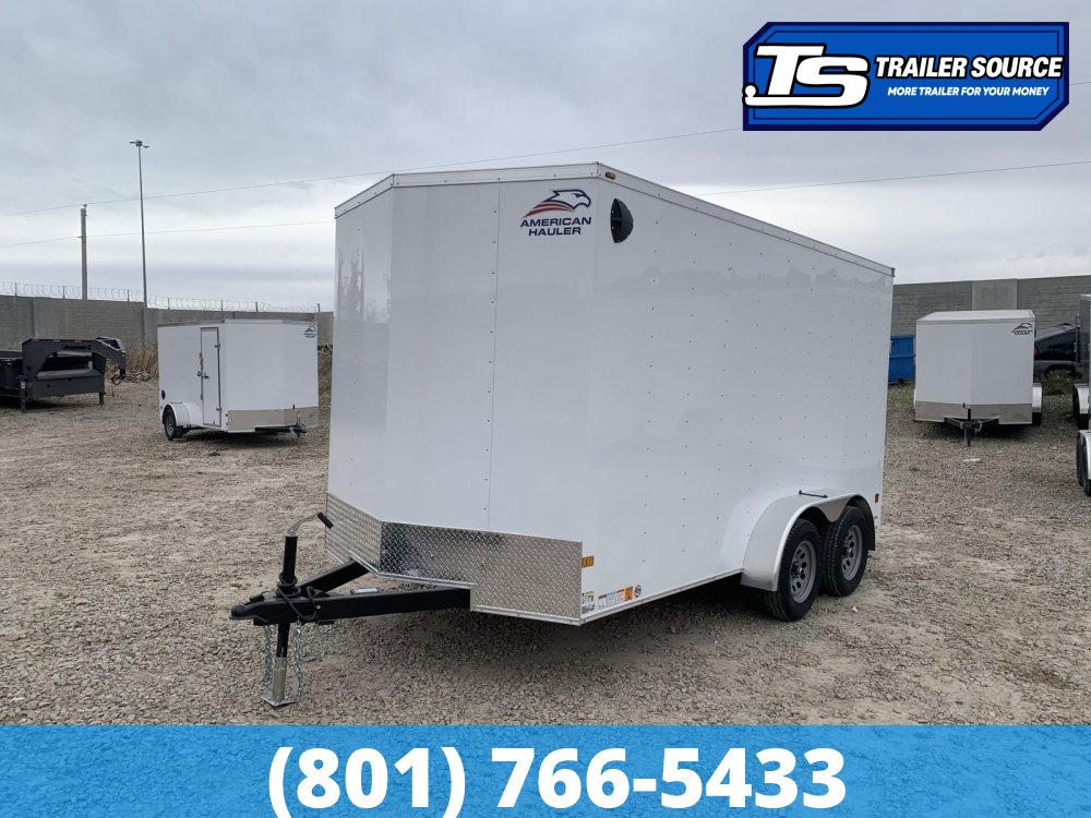 7x14 American Hauler Arrow Enclosed Cargo Trailer - 7'0" Interior - 7K GVWR