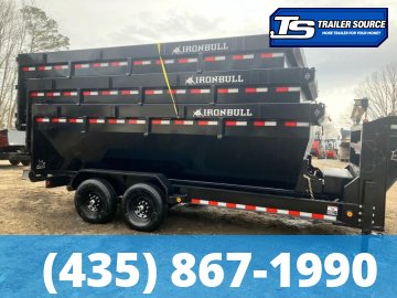 Iron Bull Roll Off Dumpster Bin Only 16 ft 48" Sides