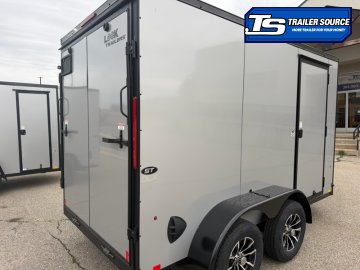 6x12 Look ST DLX Enclosed Cargo Trailer - 6'6" Interior - 7K GVWR - .080 PolyCor, Alloy Wheels, Black Out Package