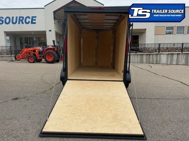 6x12 Look ST DLX Enclosed Cargo Trailer - 6'6" Interior - 7K GVWR - .080 PolyCor, Alloy Wheels, Black Out Package