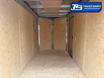6x12 Look ST DLX Enclosed Cargo Trailer - 6'6" Interior - 7K GVWR - .080 PolyCor, Alloy Wheels, Black Out Package