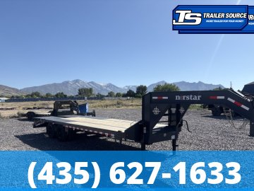 8.5x25 Norstar Iron Bull FXG Gooseneck Equipment Trailer - 22K GVWR - Max Ramps