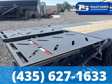 8.5x25 Norstar Iron Bull FXG Gooseneck Equipment Trailer - 22K GVWR - Max Ramps