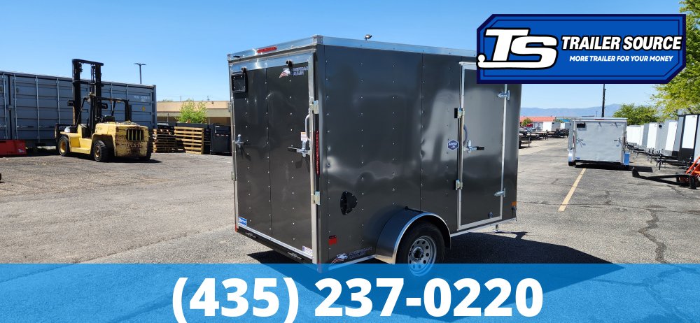 6x10 American Hauler Arrow Enclosed Cargo Trailer - 6'0" Interior - 3.5K GVWR -