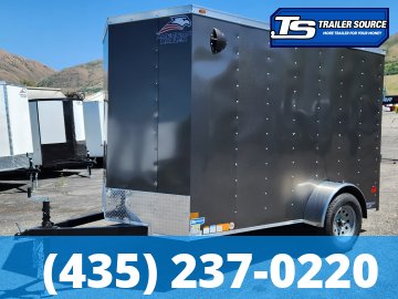6x10 American Hauler Arrow Enclosed Cargo Trailer - 6'0" Interior - 3.5K GVWR -