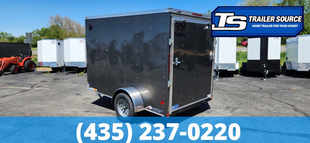 6x10 American Hauler Arrow Enclosed Cargo Trailer - 6'0" Interior - 3.5K GVWR -