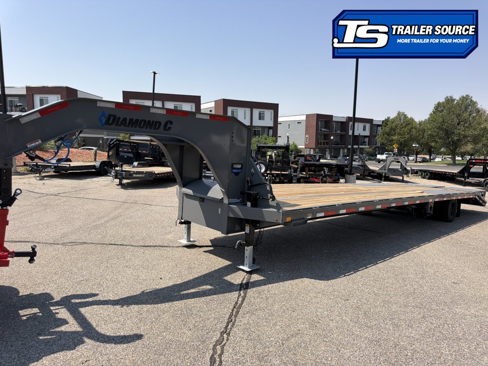 8.5x35 Diamond C FMAX 210 Gooseneck Equipment Maxx Ramps