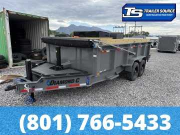 7x16 Diamond C LPT-GN 210 Gooseneck Dump