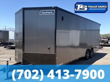 8.5x24 Haulmark Heat Enclosed Car Hauler Race