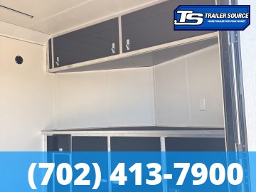 8.5x24 Haulmark Heat Enclosed Car Hauler Trailer - 7'6" Interior - 10K GVWR - .080 PolyCor, Black Out Package