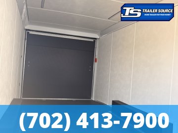 8.5x24 Haulmark Heat Enclosed Car Hauler Trailer - 7'6" Interior - 10K GVWR - .080 PolyCor, Black Out Package