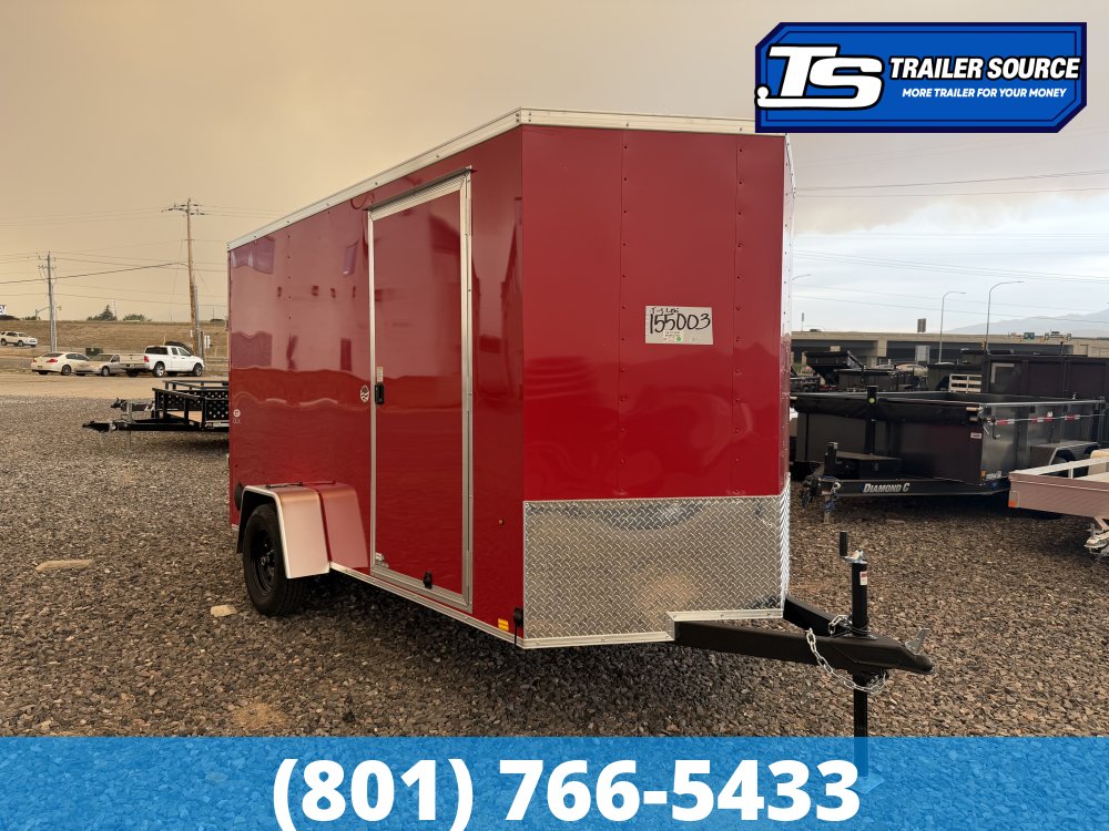 6x12 Look ST DLX Enclosed Cargo Trailer - 6'6" Interior - 3.5K GVWR -