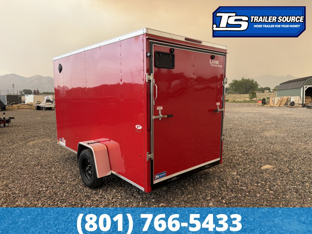 6x12 Look ST DLX Enclosed Cargo Trailer - 6'6" Interior - 3.5K GVWR -