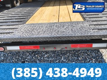 8.5x40 Diamond C FMAX-HDT 210 Gooseneck Hydraulic Dovetail Equipment Trailer - 25K GVWR -