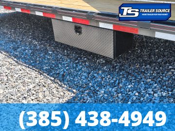 8.5x40 Diamond C FMAX-HDT 210 Gooseneck Hydraulic Dovetail Equipment Trailer - 25K GVWR -
