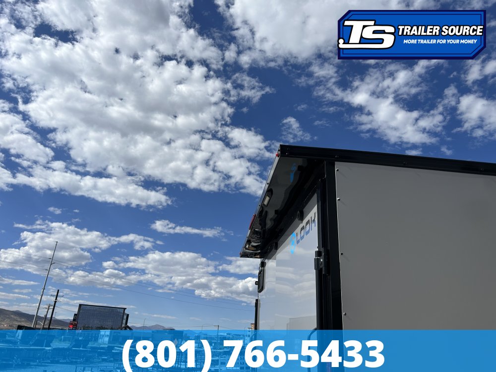 8.5x20 Look ST DLX Enclosed Cargo Trailer - 7'0" Interior - 7K GVWR - .080 PolyCor, Aluminum Outer Wheels, Black Out Package, Rear Spoiler w/ Load Lights