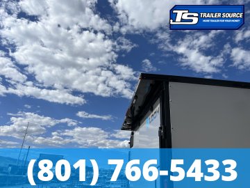 8.5x20 Look ST DLX Enclosed Cargo Trailer - 7'0" Interior - 7K GVWR - .080 PolyCor, Aluminum Outer Wheels, Black Out Package, Rear Spoiler w/ Load Lights