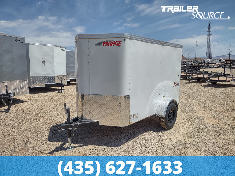 5x8 Mirage Xpress 5'6" Interior Enclosed Cargo