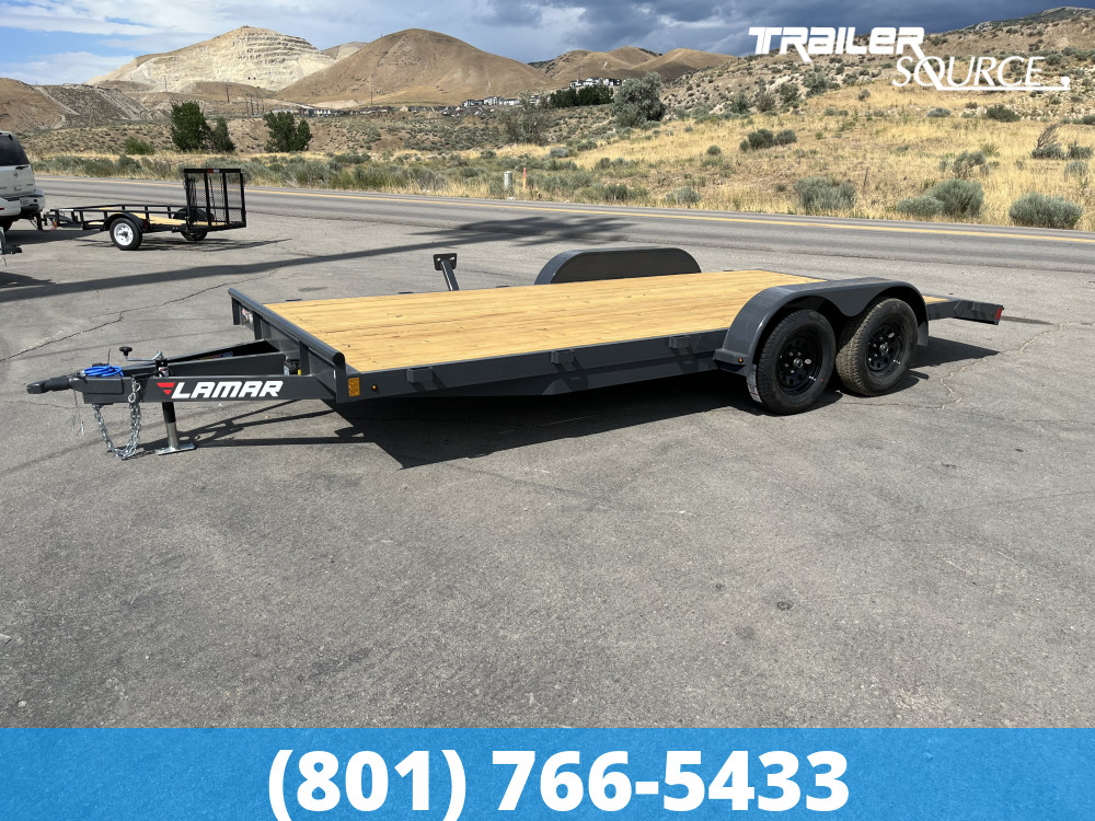 7x18 Lamar  7K Car Hauler Trailer