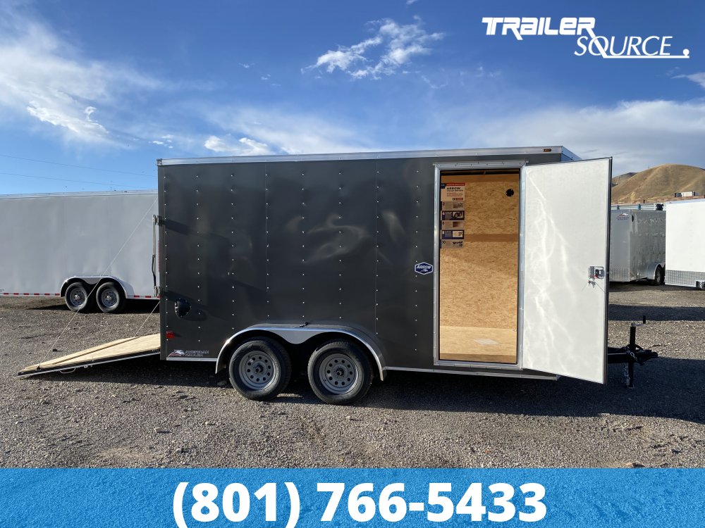 7x14 American Hauler Arrow Deluxe 7'0" 7K Tandem Axle Enclosed Cargo