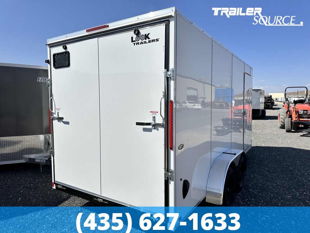 7x16 Look ST DLX 7'0" Interior 7K Tandem Axle Enclosed Cargo
