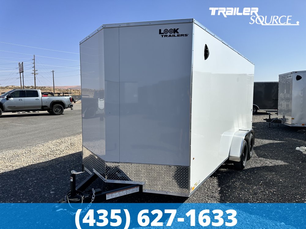 7x16 Look ST DLX 7'0" Interior 7K Tandem Axle Enclosed Cargo