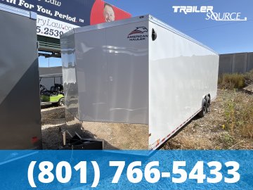 8.5x28 American Hauler Night Hawk 7'6" 12K Tandem Axle Enclosed Cargo