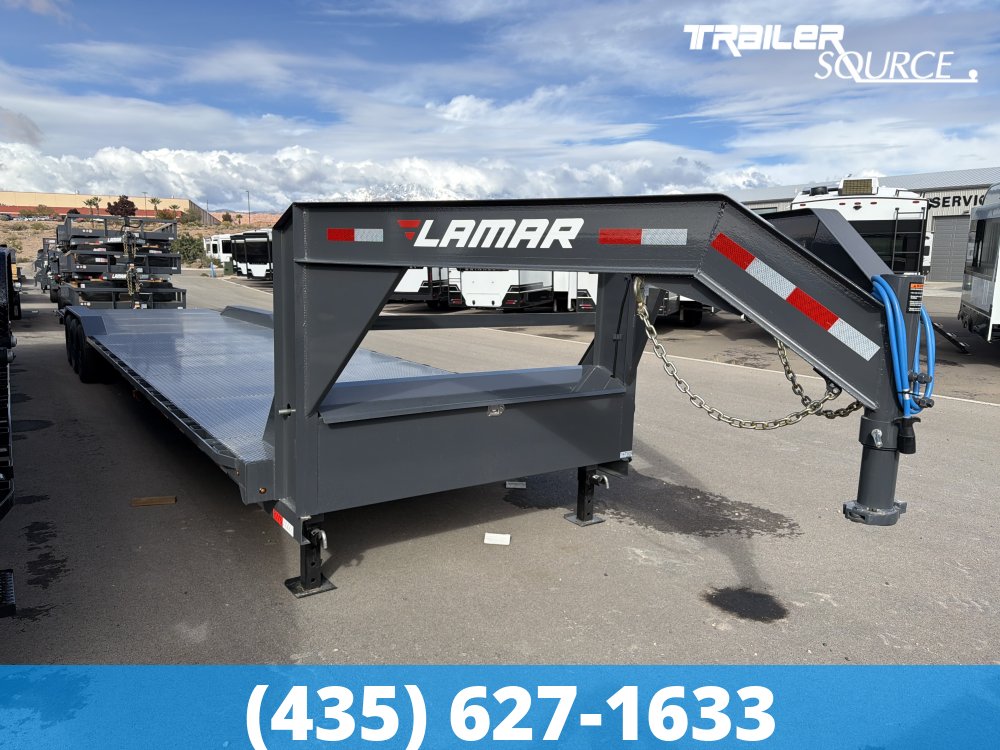 8.5x40 Lamar H8 Gooseneck WideBody Drive Over Fenders Equipment