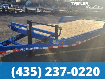 7x20 Iron Bull ETB Flatbed Car Hauler