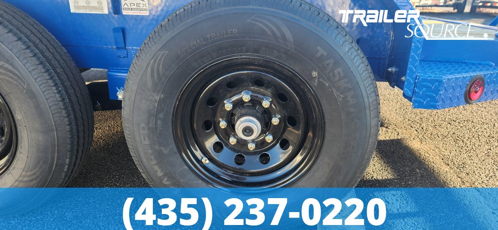 7x20 Iron Bull ETB Flatbed Car Hauler