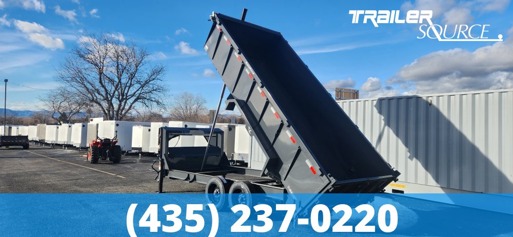 7x16 Lamar DT Gooseneck Dump