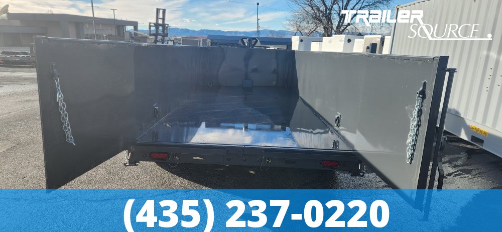 7x16 Lamar DT Gooseneck Dump