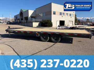8.5x22 Diamond C DEC 207 Deckover Equipment Trailer -  15.5K GVWR -