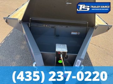 8.5x22 Diamond C DEC 207 Deckover Equipment Trailer -  15.5K GVWR -