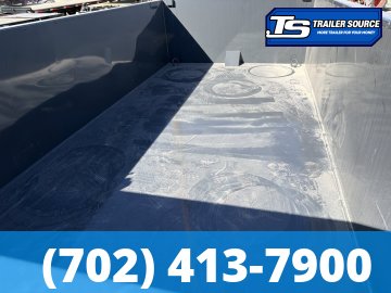 7x14 Lamar DT Dump Trailer - 36" Sides - 14K GVWR - 7 Gauge Floor, Telescopic