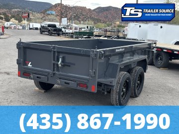 5x10 Lamar DS Dump Trailer - 18" Sides - 7K GVWR -