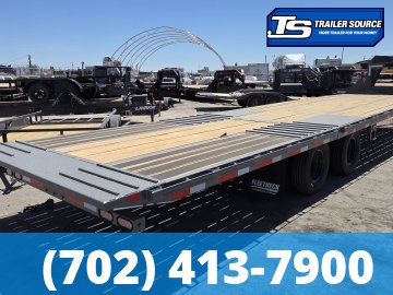 8.5x35 Diamond C FMAX-HDT 210 Gooseneck Hydraulic Dovetail Equipment Trailer - 25K GVWR - 2-Speed Jack, Winch Plate