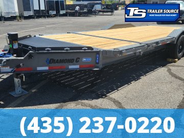 8.5x22 Diamond C HXD 207 Wide Body w/ Drive Over Fenders Tilt