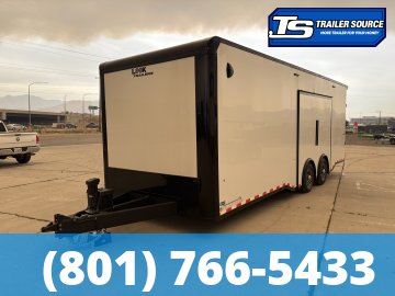 8.5x26 Look Vision Circuit Edition Enclosed Race Car Hauler Trailer - 7'6" Interior - 14K GVWR -