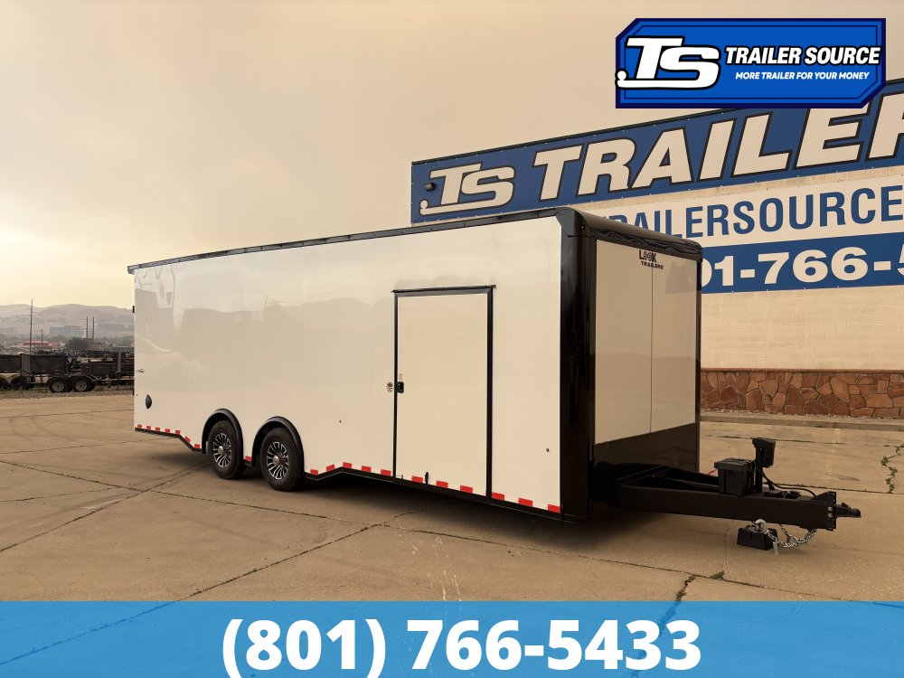8.5x26 Look Vision Circuit Edition Enclosed Race Car Hauler Trailer - 7'6" Interior - 14K GVWR -